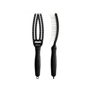 Olivia Garden Fingerbrush Combo Small Black - Profesionální kartáč na vlasy