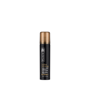 Black Ultra Strong Spray 75ml - Pevne tužiaci lak s leskom
