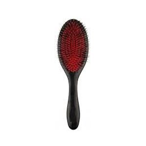 Denman Style & Brush D81M - Plochý kartáč  kančí a nylonové štětiny
