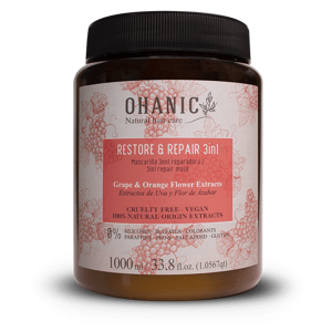 Ohanic Restore & Repair Mask 3v1 1000ml - maska na obnovu a regeneráciu vlasov