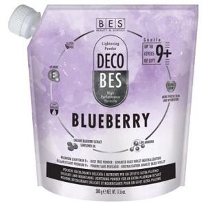 BES Decobes Blueberry Gentle 9+ 500g - bezprašný modrofialový melír