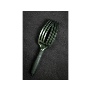 Olivia Garden Fingerbrush Green Emerald - Profesionálna kefa na vlasy