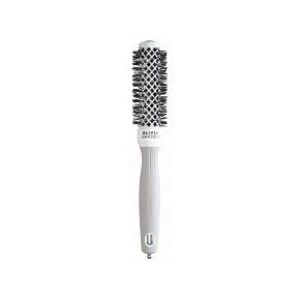 Olivia Garden Expert Blowout Shine White&Grey 25 mm - kefa na fúkanie