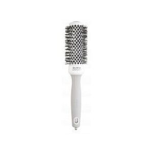 Olivia Garden Expert Blowout Shine White&Grey 35 mm - kefa na fúkanie