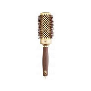 Olivia Garden Wavy Bristles Gold&Brown 40 mm - kefa na fúkanie