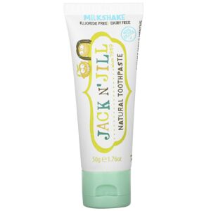 Jack n' Jill Bio Toothpaste Milkshake 50g exp.06/2025 - Dětská zubní pasta mlečný koktejl