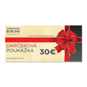Darčeková poukážka v hodnote 30 €