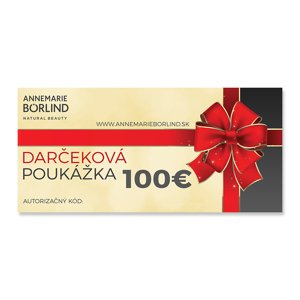 Darčeková poukážka v hodnote 100 €