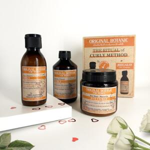 Darčeková sada CURLY METHOD na kučeravé vlasy šampón a maska + balzam ZADARMO