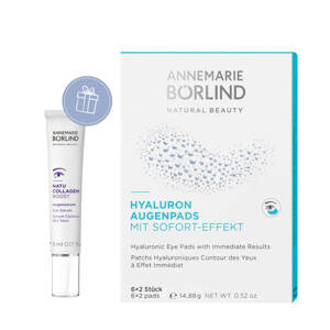 Vankúšiky pod oči, vegánske hyalurónové obklady + NATU KOLAGEN BOOST Očné sérum ZADARMO