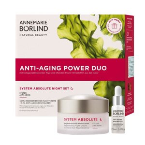 Regeneračný nočný krém anti-aging SYSTEM ABSOLUTE + anti-aging revitalizér mini ZADARMO
