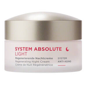 Ľahký regeneračný nočný krém anti-aging SYSTEM ABSOLUTE pre zrelú pleť