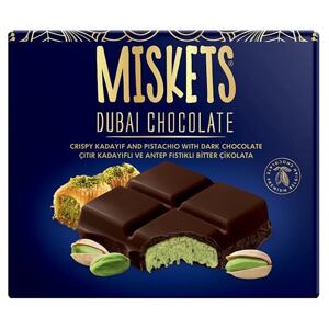 Miskets Dubajská horká čokoláda s pistáciovou náplňou s cestovými rezancami kadayif 100 g