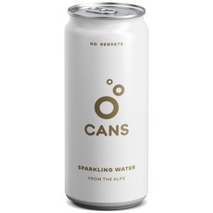 CANS Jemne perlivá alpská voda 330 ml