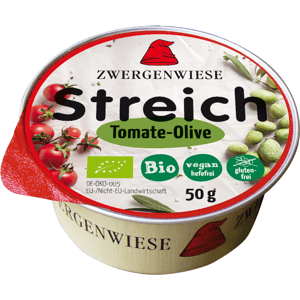 ZWERGENWIESE BIO  Nátierka s paradajkou a olivami 50 g
