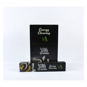 TRIBAL SOUL - ENERGY CLEARING vonné tyčinky a stojan 1 balenie