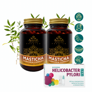 2x Altevita Masticha Curcumin Complex 80 kapsúl + darček