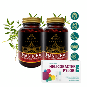 2x Altevita Masticha Probiotics & Prebiotics 80 kapsúl + darček
