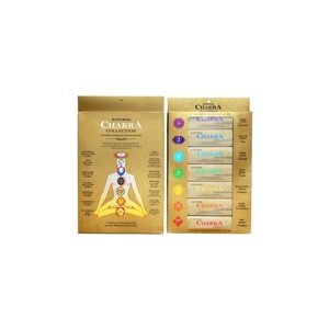 SURYA INCENSE Natural CHAKRA Collection Premium vonné tyčinky 1 balenie