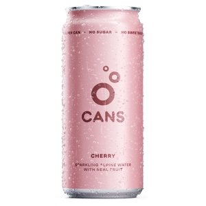 CANS Sýtená voda s príchuťou višne a čerešne 330 ml