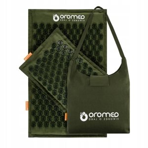 OROMED  MÄKKÁ AKUPRESÚRNA PODLOŽKA ORO-HEALTH ZELENÁ 43 X 67 CM 1ks