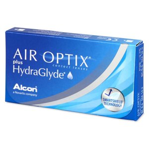 Air Optix plus HydraGlyde (3 šošovky)