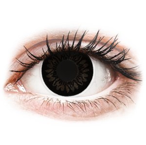 ColourVUE BigEyes - nedioptrické (2 šošovky) Dolly Black