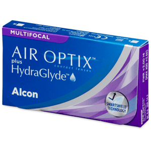 Air Optix plus HydraGlyde Multifocal (3 šošovky)