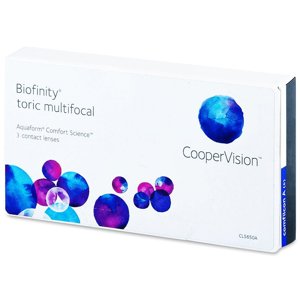 Biofinity Toric Multifocal (3 šošovky)