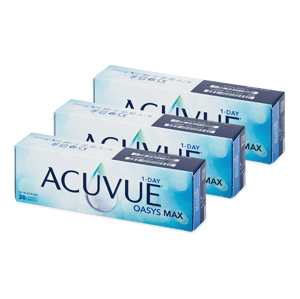 Acuvue Oasys Max 1-Day (90 šošoviek)