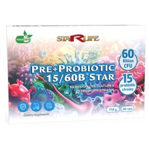 Pre+Probiotic 15/60B STAR - probiotiká a prebiotiká
