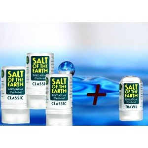 AKCIA 3x90g + 50g Prírodný kryštálový deodorant ZADARMO