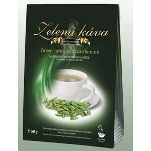 Zelená káva s kardamonom