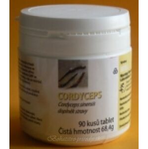 CORDYCEPS sinensis - 90 tabliet po 500 mg sušenej huby